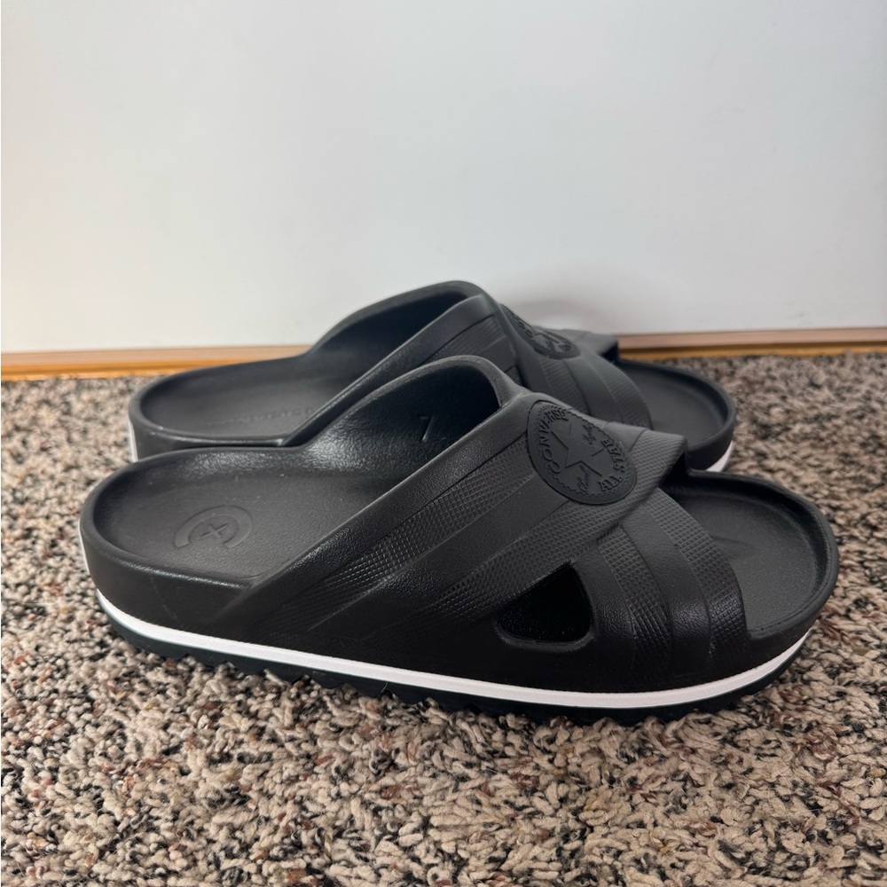 Converse Chuck Taylor All Star Lounge Lite Women's Sandals Color: Black Size 8